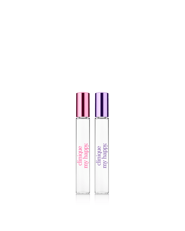 My Happy Favorites Fragrance Duo, A delightful rollerball duo. Two fragrances for happiness anytime. A $64 value.