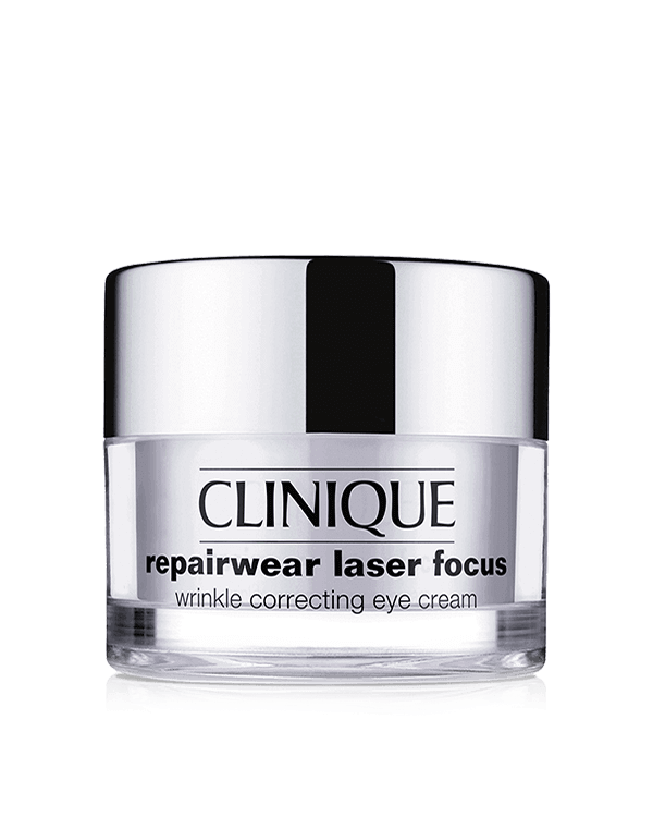 Repairwear Laser Focus™ Wrinkle Correcting Eye Cream, Rich, hydrating eye cream leaves eye-area skin looking younger and more radiant.